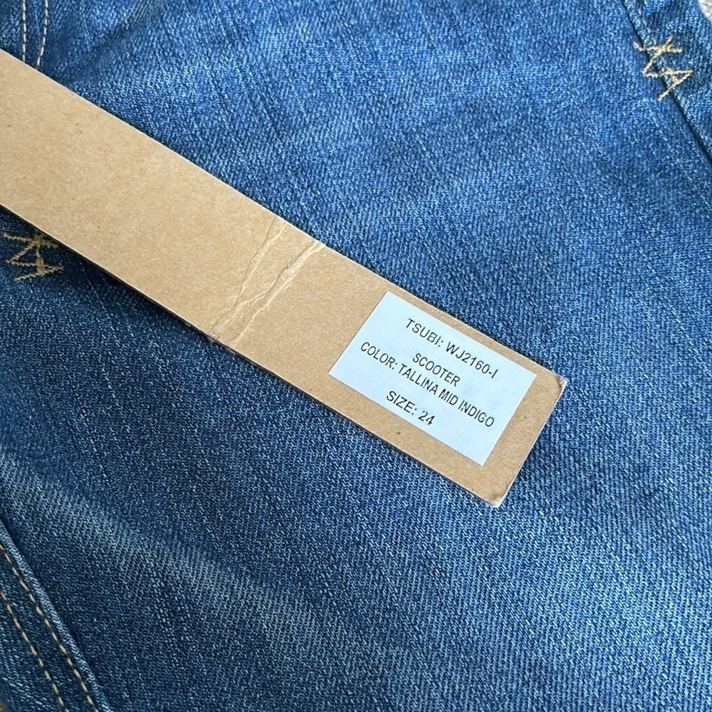 KSUBI Scooter Tallina Mid Indigo Jeans Size 24 - Picture 6 of 7